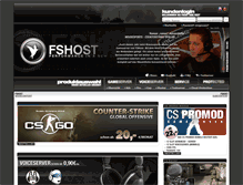 Tablet Screenshot of fshost.com
